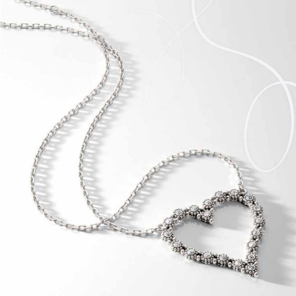 Brighton Twinkle Splendor Heart Necklace - NWT